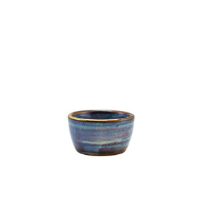 Picture of Terra Porcelain Aqua Blue Ramekin 45ml/1.5oz (12)