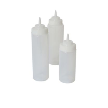 Picture of Squeeze Bottle Wide Neck Clear 16oz/47cl (6)