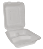 Picture of Bagasse Square Lunch Box 203x203mm (Pack Of 50)