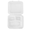 Picture of Vegware Nourish Bagasse Lunch Box 228x203mm (Pack Of 50)