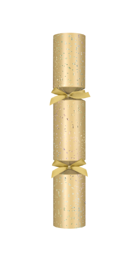 Picture of 2024 Deluxe Gold 14" Christmas Cracker Recyclable (25)