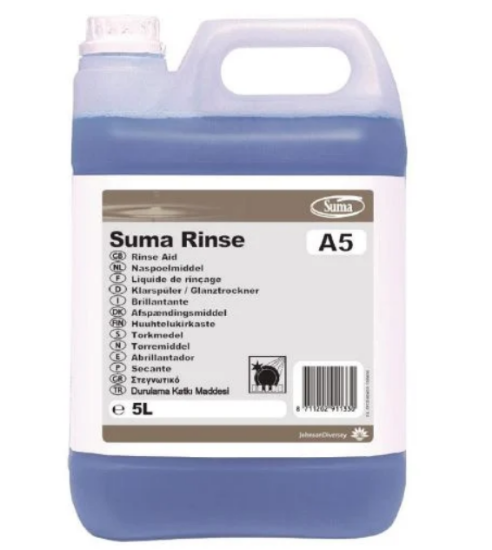 Picture of Suma Revoflow Clear Machine Liquid Acidic Rinse Aid A11 4l (Single)
