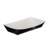Picture of Black Folded Board Meal Tray 43x85x192mm (Pack Of 125)
