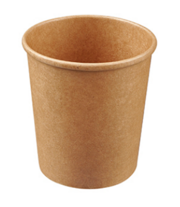 Picture of Soup Container 16oz Kraft PE Lined (25)
