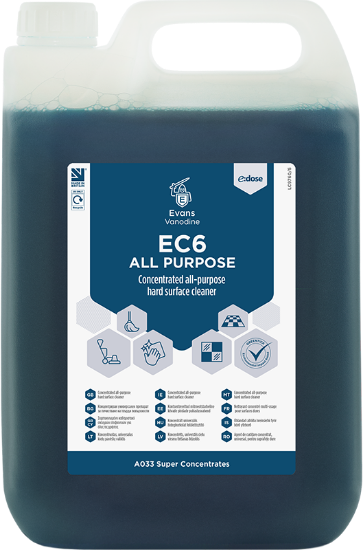 Picture of Ec6 All Purpose Interior Hard Surface Cleaner 5ltr (Case of 2)