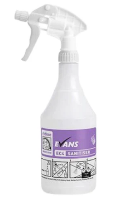 Picture of Evans Ec4 Multi Surface Sanitiser Disinfectant 5ltr (Case of 2) **DG**