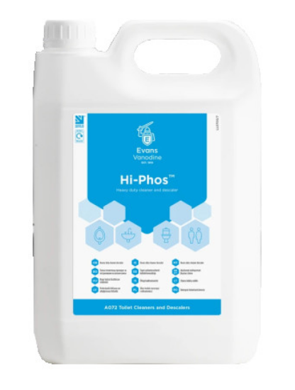 Picture of Hi Phos Heavy Duty Washroom Cleaner And Descaler 5ltr  (Case of 2)  **DG**