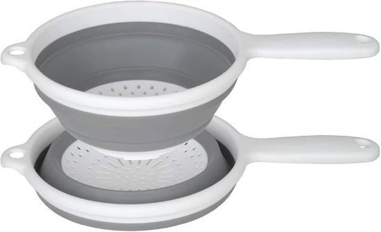 Picture of Collapsible Colander With Long Handle