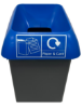Picture of 30ltr Recycling Bin Complete With Lid For Paper