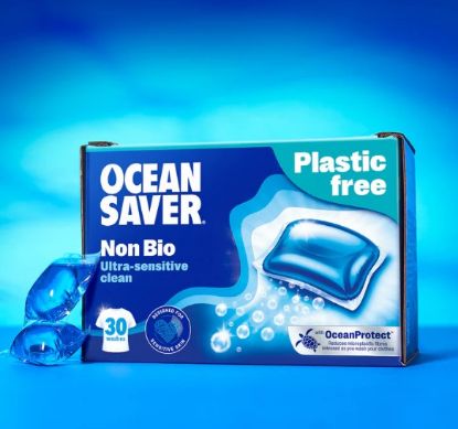 Picture of Ocean Saver Non Bio Laundry Capsules - Sea Salt & Coastal Wildflowers (Pack of 30)