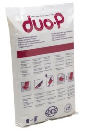 Picture of Sebo Duo P Carpet Cleaning Powder 10 X 500gm Sachets
