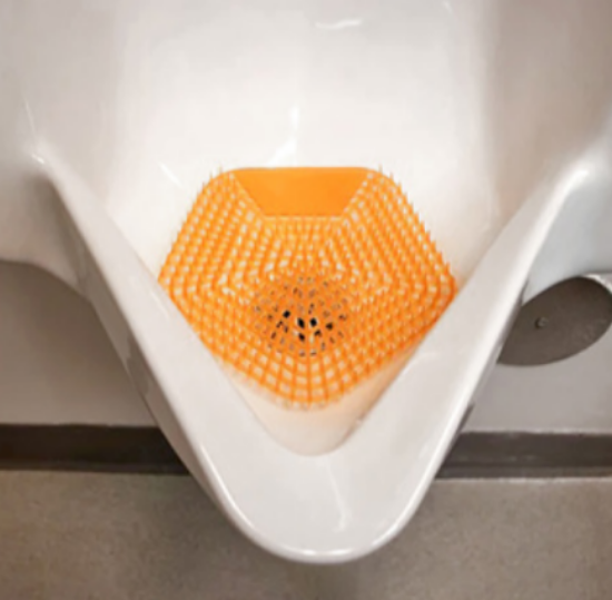 Picture of Wc Basix Contract Urinal Screen Mango Mist (16)