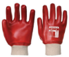 Picture of Pvc Knitwrist Glove Red Size 10/XL