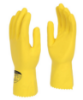 Picture of Optima Rubber Gloves Med Yellow Size 8-8.5 One Pair