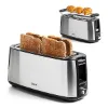 Picture of 4 Slice Long Stainless Steel Toaster With Warming Rack