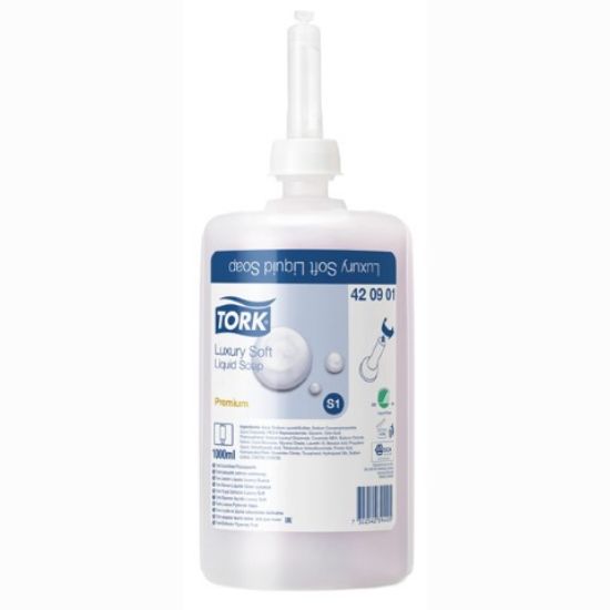 Picture of Tork Luxury Soft Liquid Soap 1ltr (6)